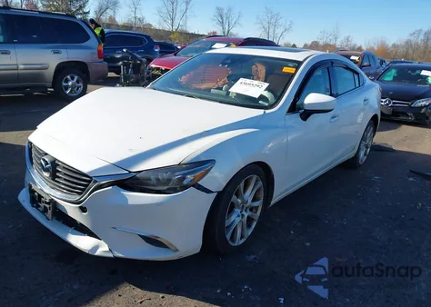 2017 Mazda Mazda6 Touring z USA, uszkodzony, nr VIN JM1GL1V59H1144250